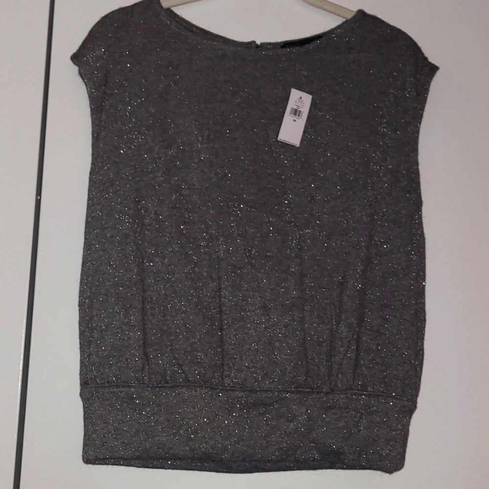 Banana Republic Open Back Shimmer Top